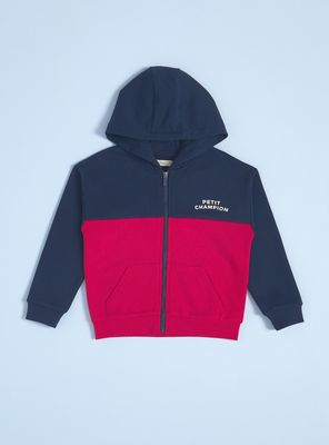 Polerón Preppy Cierre Capucha