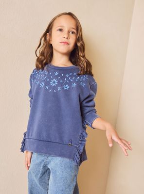 Polerón Bordado con Vuelitos