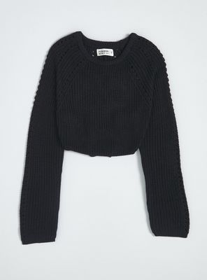 Sweater con Amarras en Espalda