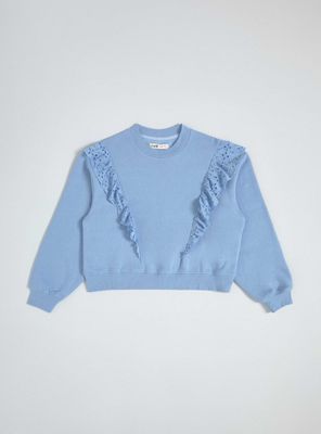 Imagen 2 del producto Polerón Crew con Vuelo Bordado