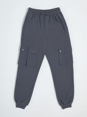 Imagen 1 del producto Pantalón de Buzo Jogger con Bolsillos Cargo