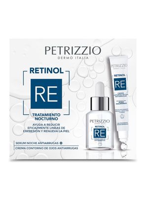 Set Serum Antiarrugas con Retinol + Contorno de Ojos