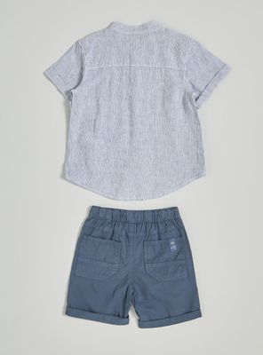 Imagen 2 del producto Conjunto Camisa y Short Denim Niño