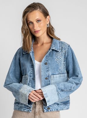 Chaqueta Gracia Celeste