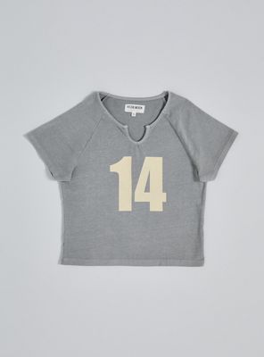 Polera con Focal Print Número