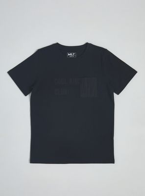 Polera con Bolsillo y Focal Print