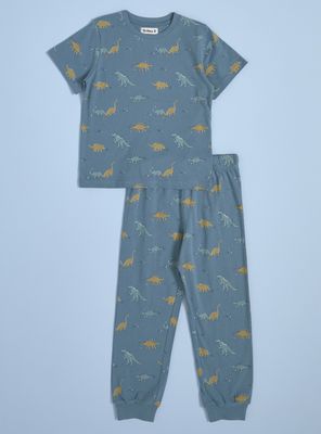 Pijama Full Print Dinosaurios