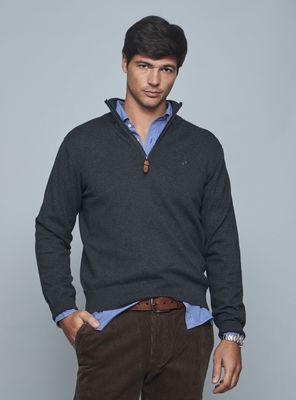 Sweater Medio Cierre