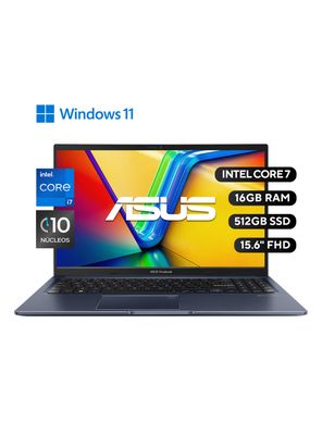 Imagen 2 del producto Notebook Vivobook 15 X1502 Intel Core i7 16GB RAM 512GB SSD 15.6'' FHD 60Hz
