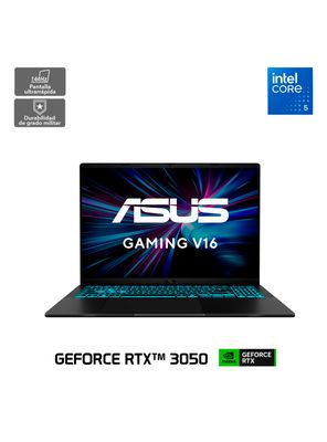 Imagen 2 del producto Notebook Asus Gaming V16 V360 Intel Core 5 NVIDIA GeForce RTX 3050 8GB RAM 512GB SSD 16 WUXGA 144Hz