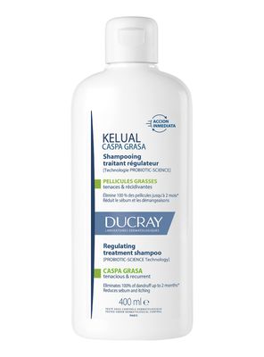 Imagen 1 del producto Shampoo Caspa Grasa 400ml Ducray Kelual