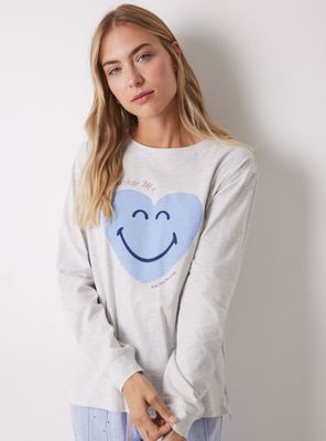 Imagen 2 del producto Pijama Largo Algodón Corazones