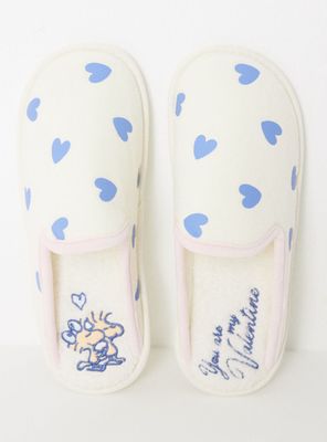 Pantuflas Velur Corazones