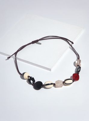 Collar Piedras con Tira Ajustable