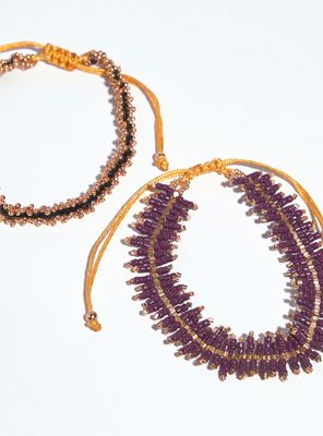 Imagen 2 del producto Pulsera Mix Mostacillas con Tira Ajustable