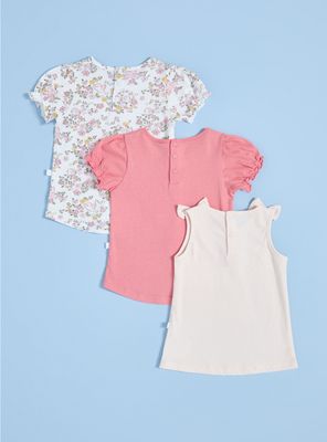 Imagen 2 del producto Polera Tripack con Estampados Combinados