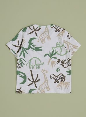 Imagen 2 del producto Polera Estampada Dibujos con Bolsillo Delantero