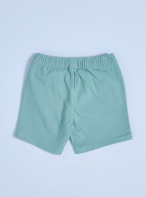 Imagen 2 del producto Short de Color Sólido con Cintura Elasticada