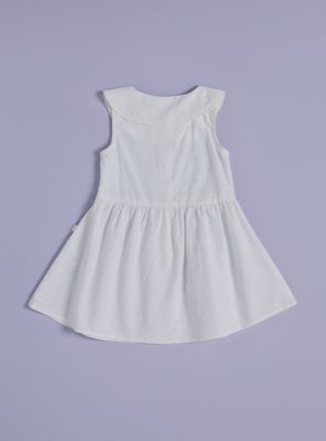 Imagen 2 del producto Vestido con Cuello Payaso Abotonado Adelante