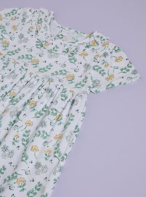 Imagen 2 del producto Vestido Estampado con Cuello de Payaso