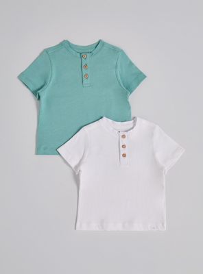 Polera Bipack con Botones Delanteros