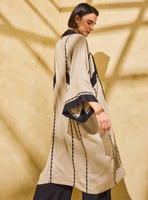 Imagen 2 del producto Kimono Bitono Cruzado Bordado