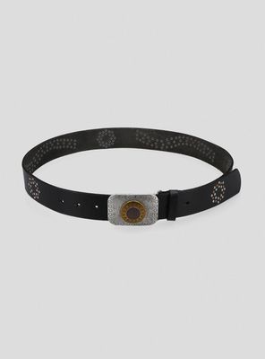 Imagen 2 del producto Cinturón Hebilla Diseño Circular Cuero