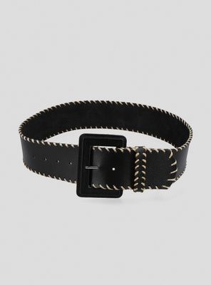 Imagen 2 del producto Cinturón Diseño Pespuntes de Cuero