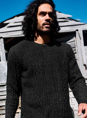 Sweater Trento Organico Gris Hombre