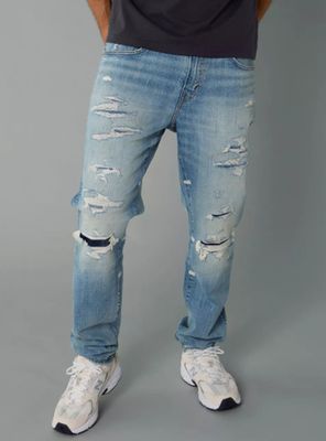 Jeans slim straight roto