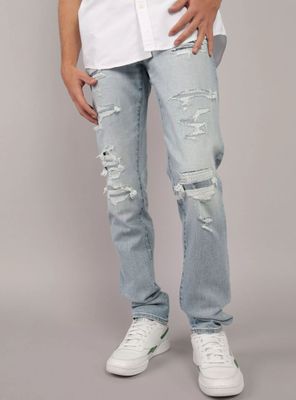 Jeans AirFlex+ Slim Ultrasuave con Roturas