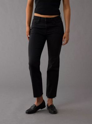 Jeans AE Next Level Kick Bootcut Crop Cintura Alta