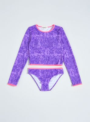 Bikini Tankini Full Print con Espalda Abierta