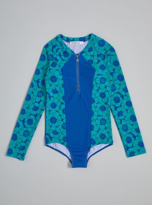 Traje de Baño Manga Larga Full Print