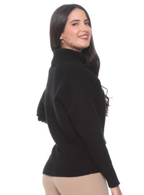 Imagen 2 del producto Sweater Manga Larga Cuello Alto Corte Beatle