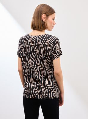 Imagen 2 del producto Polera Manga Corta Básica con Estampado