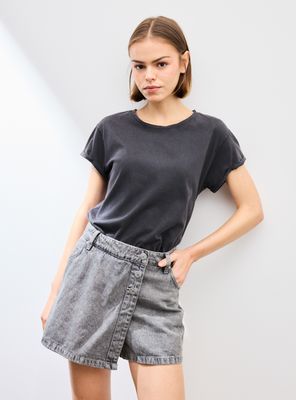 Polera Manga Corta con Efecto Lavado