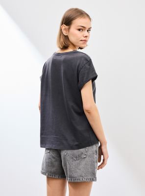 Imagen 2 del producto Polera Manga Corta con Efecto Lavado