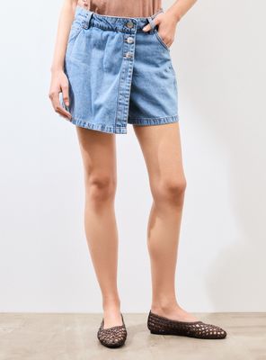 Falda Skort Denim
