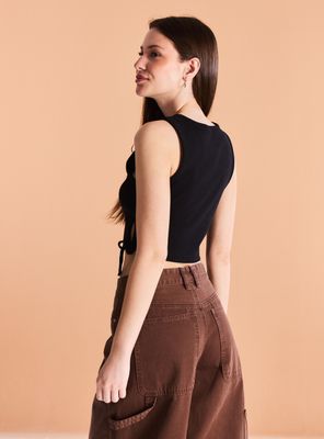 Imagen 2 del producto Polera Top Lace Up