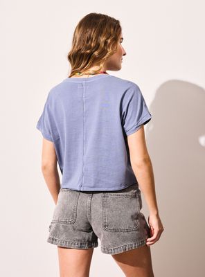 Imagen 2 del producto Polera Costura Espalda Teñido Natural