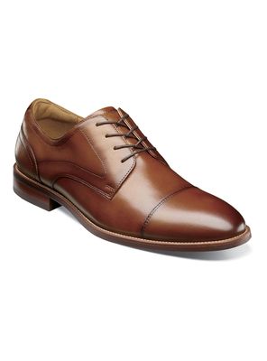 Imagen 2 del producto Zapatos Casual Cognac Rucci Cap Toe Oxford Cuero Hombre