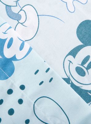 Imagen 2 del producto Sábana Encimera 1.5 Plazas Mickey Celeste