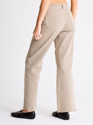 Imagen 2 del producto Jeans Straight Cortes Delanteros