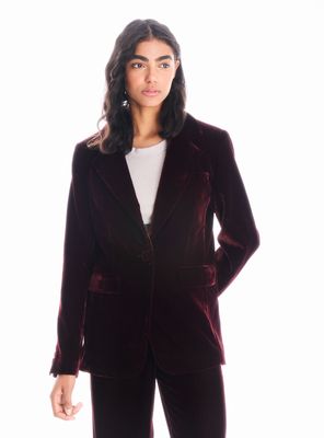 Blazer Traje Terciopelo