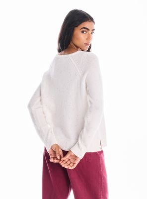 Imagen 2 del producto Sweater Hilo Metalizado Lentejuelas y Aberturas Laterales