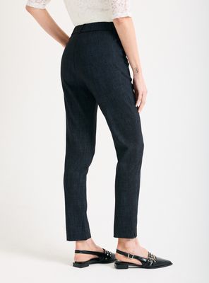 Imagen 2 del producto Pantalón de Vestir Crop Cintura Elástica