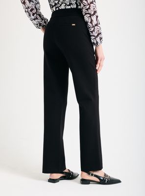 Imagen 2 del producto Pantalón Recto con Aplicación en Pretina Bolsillos Laterales