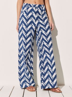 Pantalón Palazzo Estampado