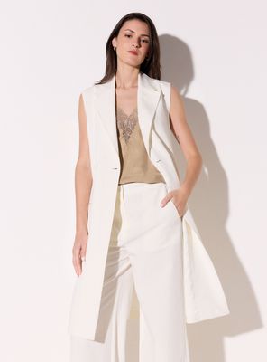 Blazer Largo sin Mangas